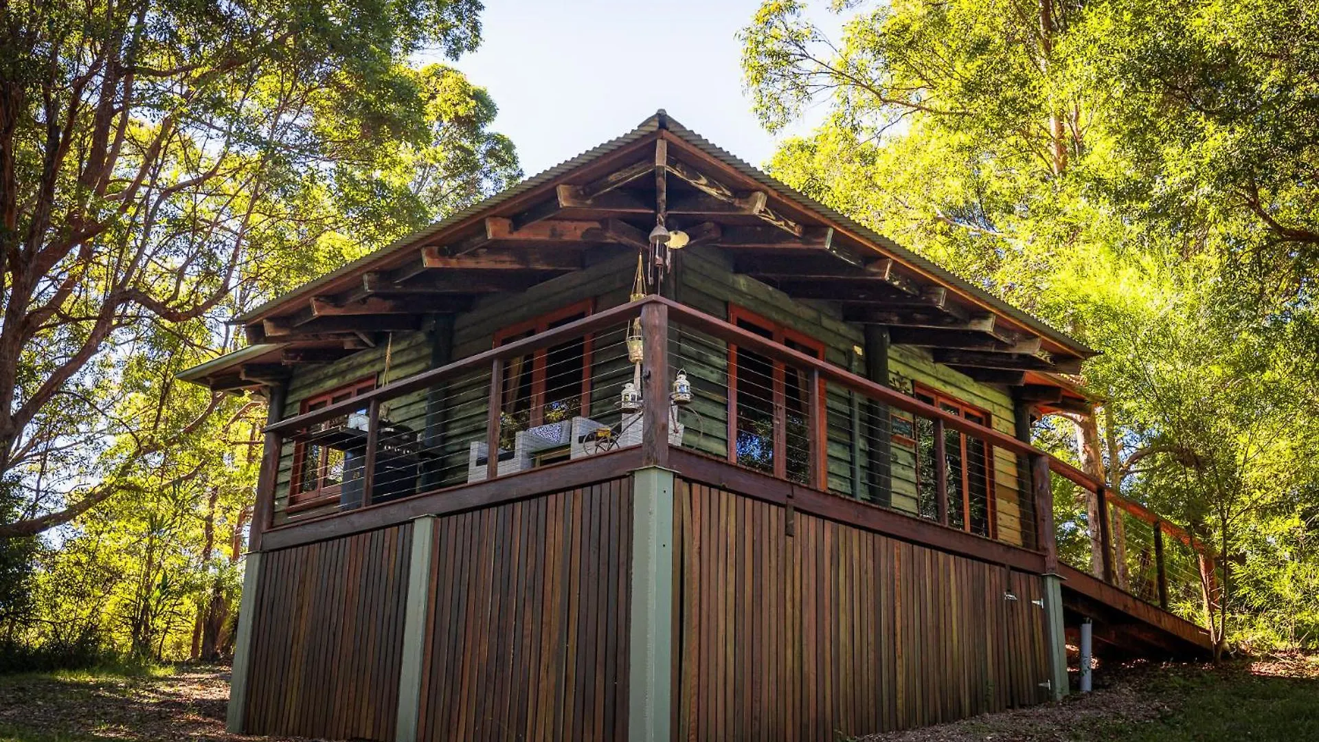 Farm stay Krishna Farm Retreat Villa Coolabine Australia